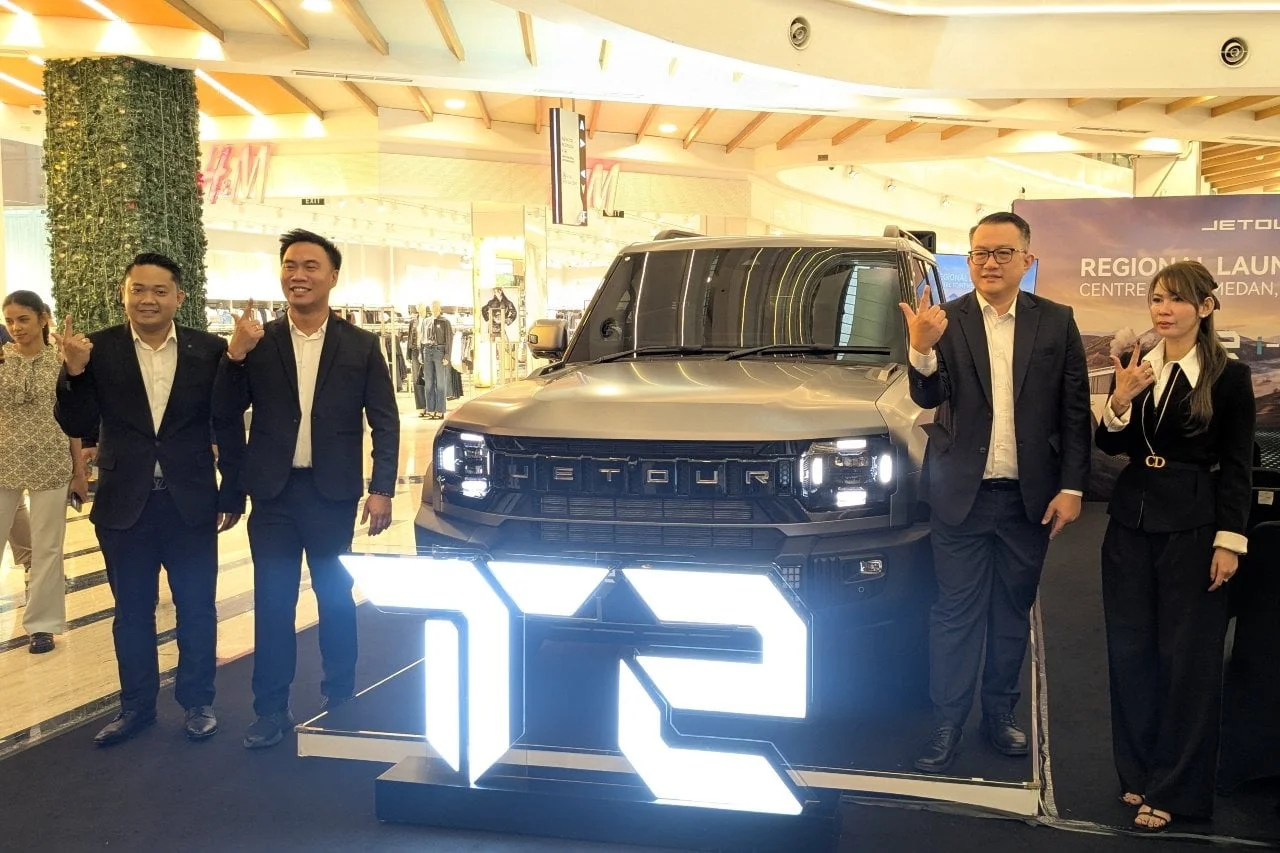 JETOUR T2 i-DM Meluncur di Medan: SUV PHEV Rp700 Juta dengan Jarak Tempuh 1.200 Km