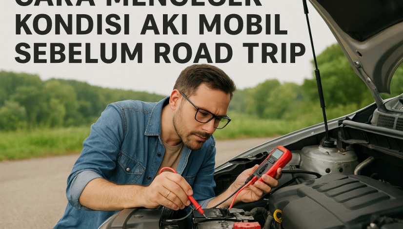 Cara Mengecek Kondisi Aki Mobil Sebelum Road Trip